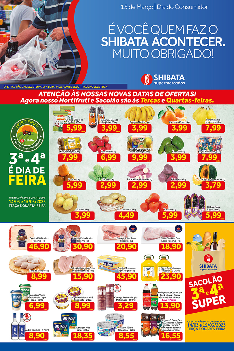 Ofertas | Shibata Supermercados